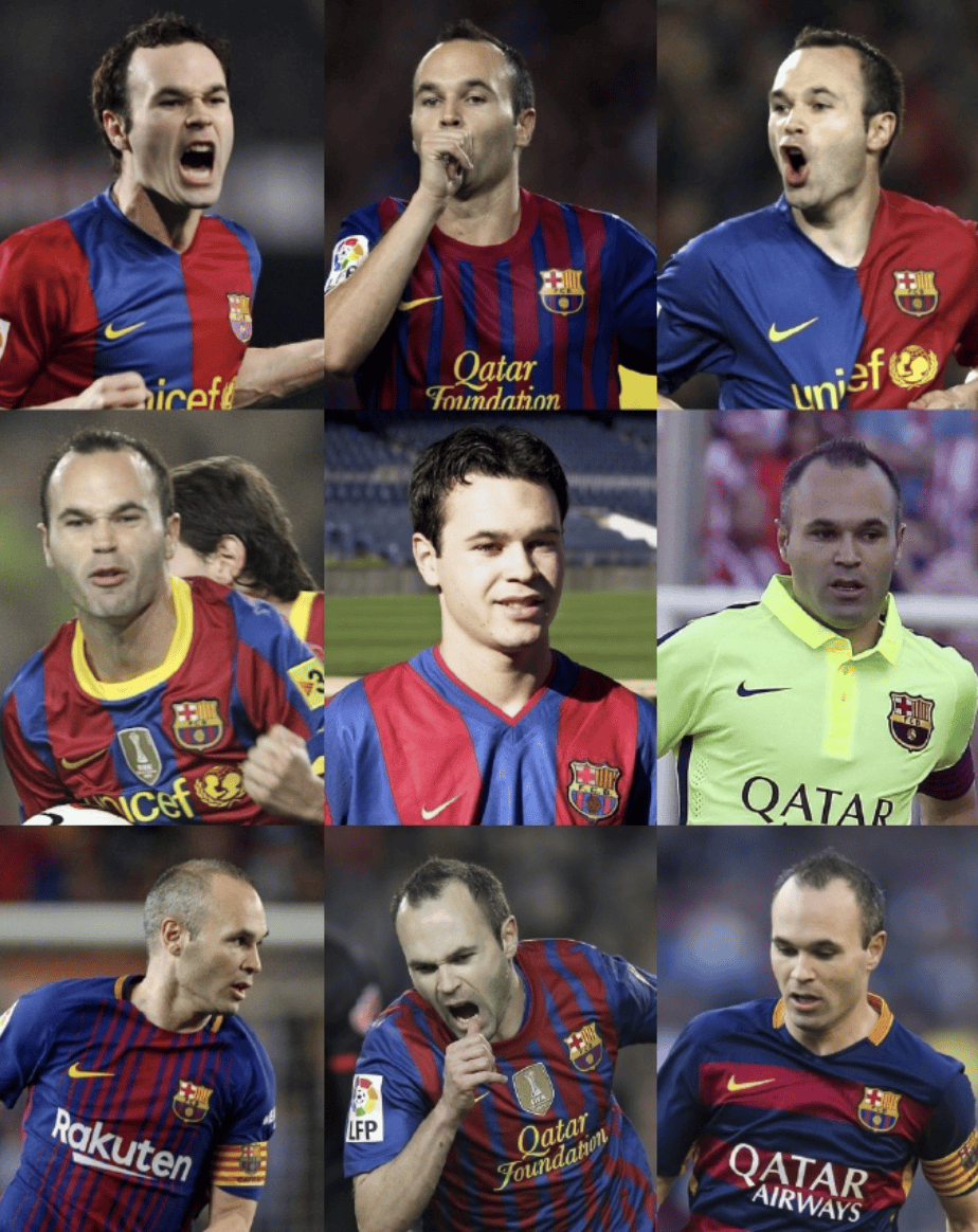 巴萨老将伊涅斯塔伤退，球队困境加重