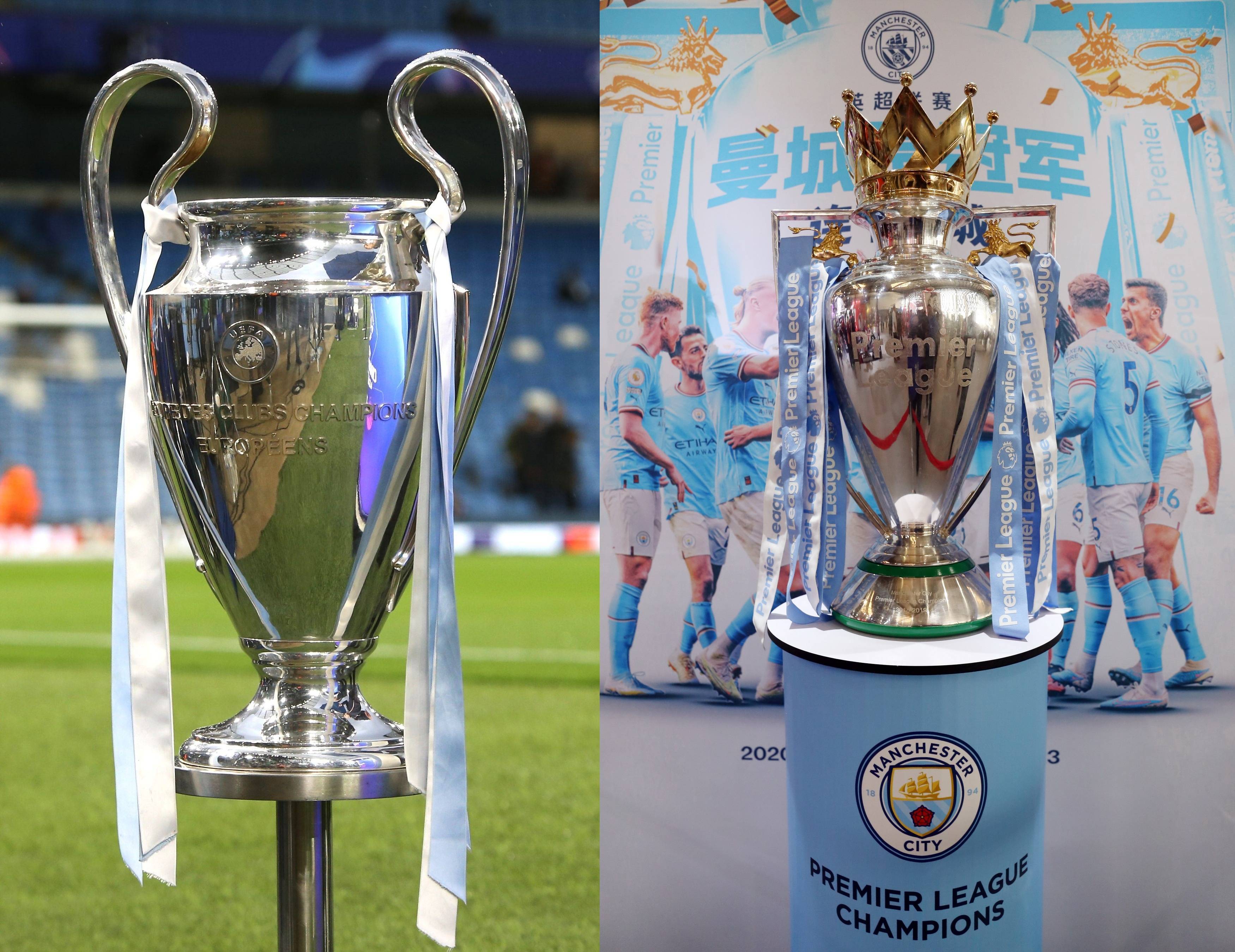 曼城四球大胜，锁定欧冠四强