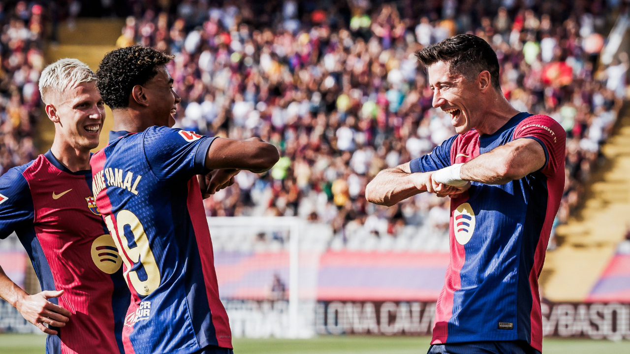 关于巴塞罗那主场大胜，迎来豪取的信息