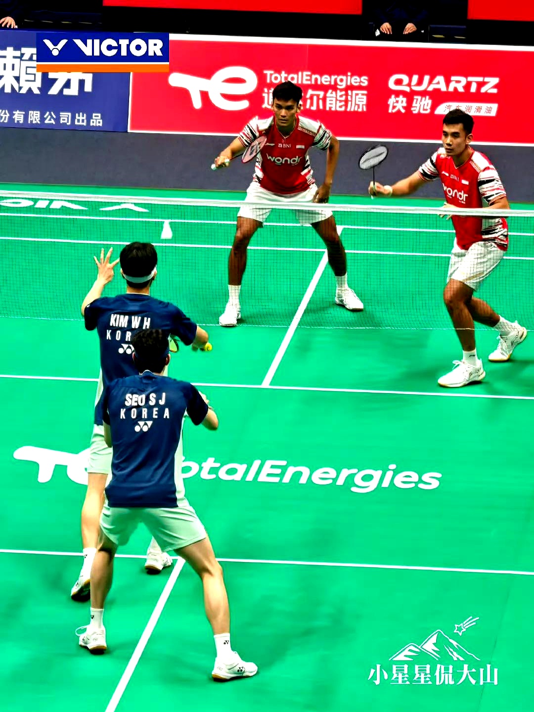 关于印尼羽毛球队强势韩国羽毛球队，安赛龙制霸全场的信息